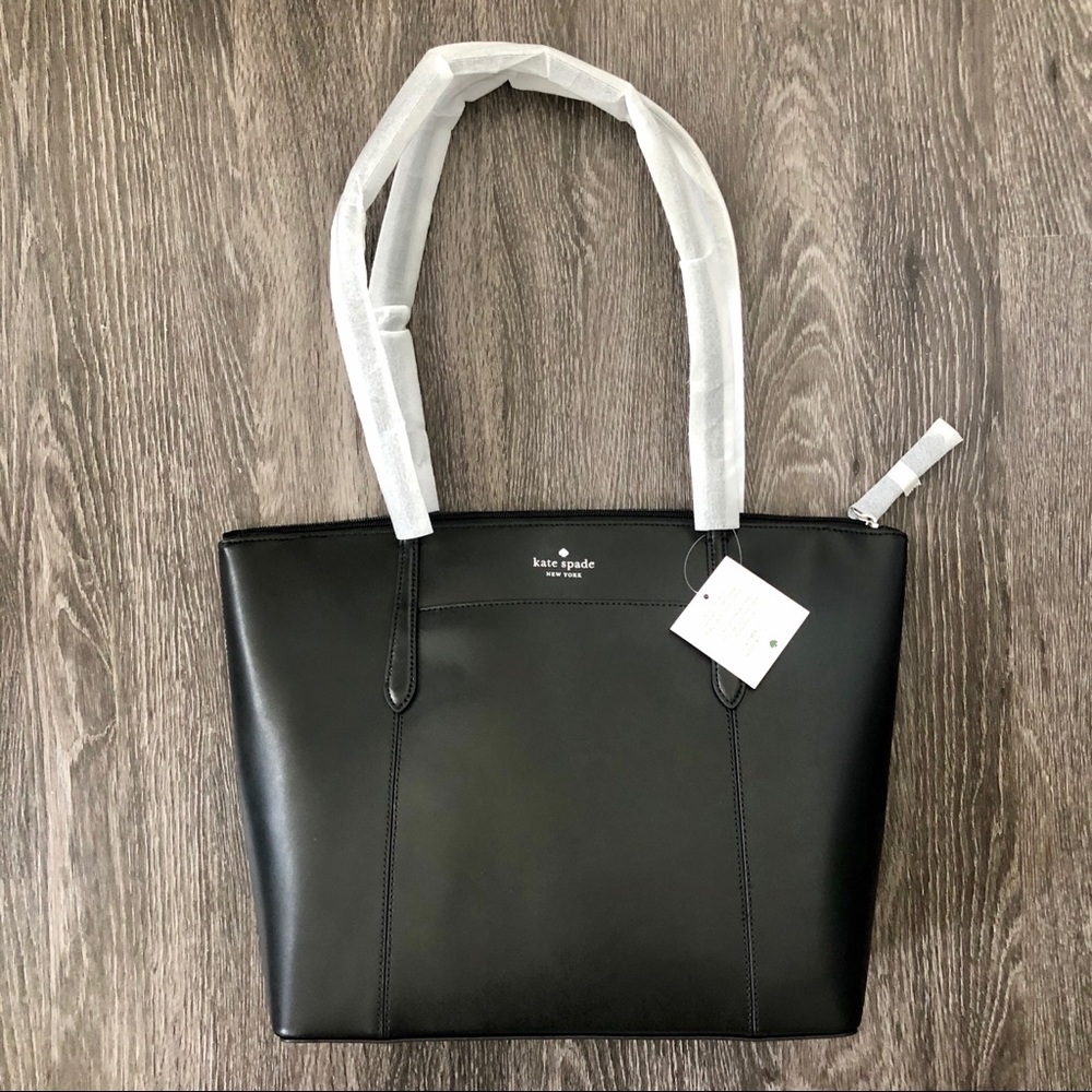 SOLD NWT Kate Spade Rey Large Pocket Tote Black